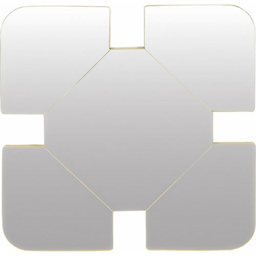 Miroir Design Doré Forme Originale Pour Décoration Murale