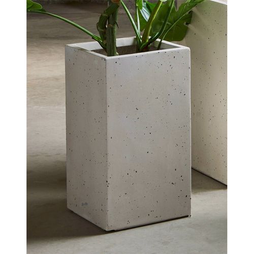 Pot Terrazzo Effet Naturel Extérieur Décoration Élégante