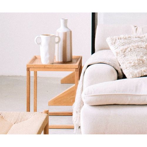 Table Dappoint En Chêne Naturel Finition Huilée Élégante