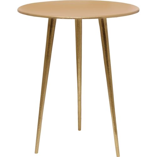 Table D'appoint Élégante Mostaza En Aluminium Doré
