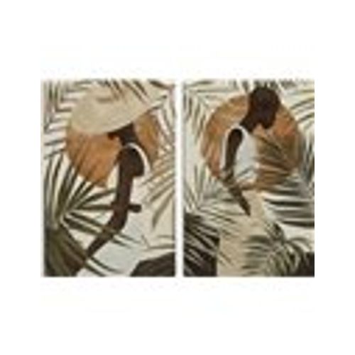 Tableau Abstrait Moderne Malla Rojiza Pour Décoration Murale