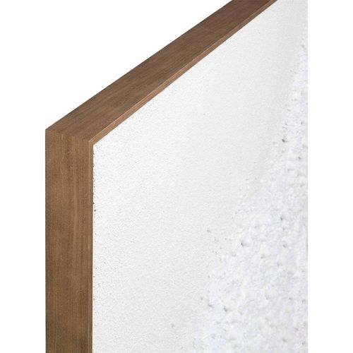 Toile Abstraite Alabama Multicolore Sur Tissu Et Bois De Pin