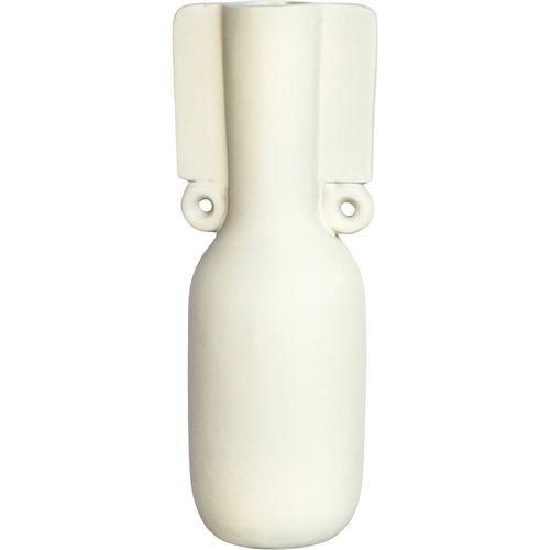 Vase Déco Beige En Fibrocement Style Contemporain Élégant