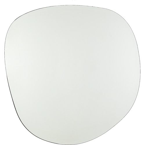 Miroir Mural Design Verre Biseauté Forme Organique Élégante