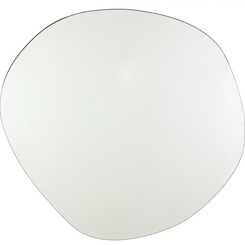 Miroir Mural Design En Verre Biseauté Forme Organique Élégante