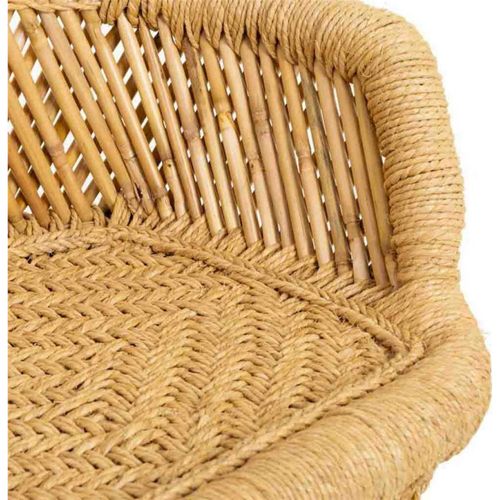 Canapé Enfant En Bambou Et Corde Naturelle Élégant