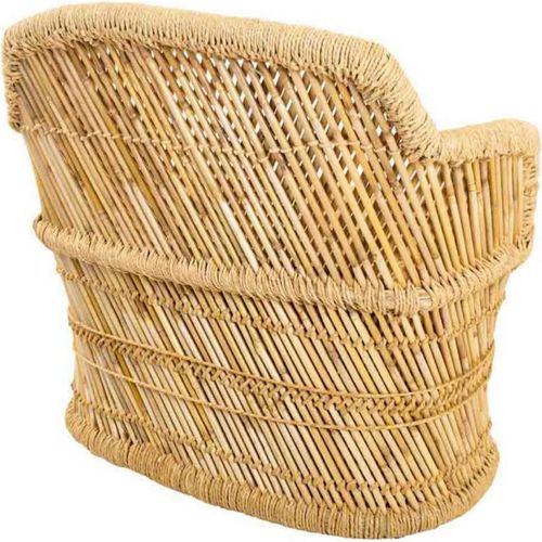 Canapé Enfant En Bambou Et Corde Naturelle Élégant