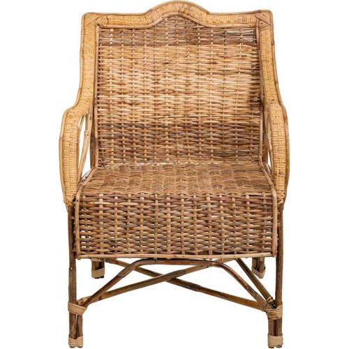 Fauteuil En Rotin Naturel Au Design Authentique Et Chaleureux