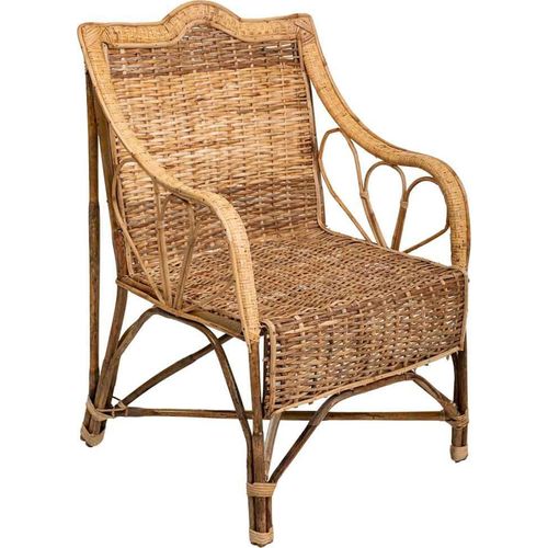 Fauteuil En Rotin Naturel Au Design Authentique Et Chaleureux