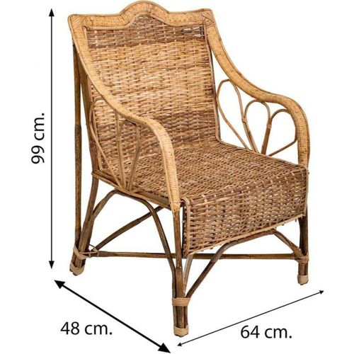Fauteuil En Rotin Naturel Au Design Authentique Et Chaleureux
