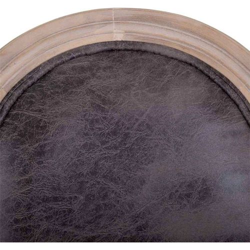 Fauteuil En Bois Massif Assise Tissu Gris Élégance Intemporelle