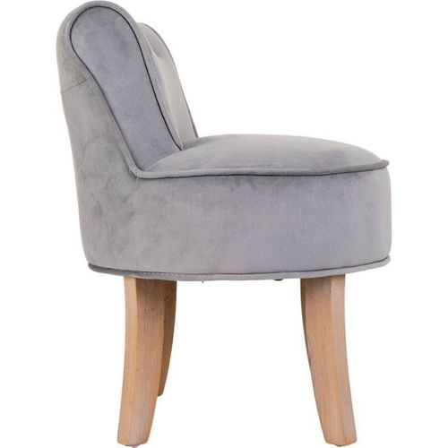 Banquette Basse En Velours Gris Avec Assise Confortable