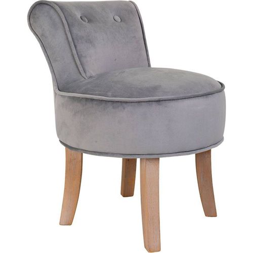 Banquette Basse En Velours Gris Avec Assise Confortable