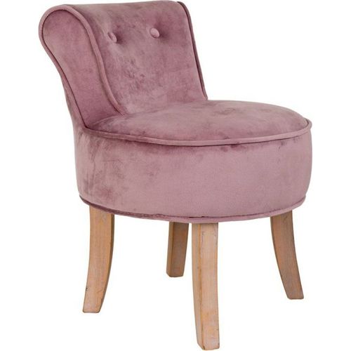 Banquette Basse En Velours Rose Assise Confortable Pour Chambre