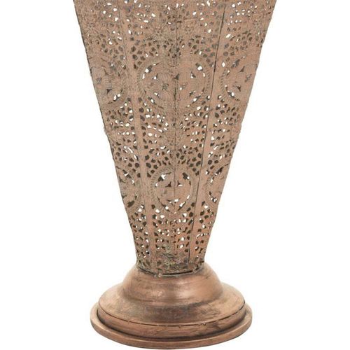 Porte Parapluie En Métal Cuivré Style Vintage Pour Entrée Chic