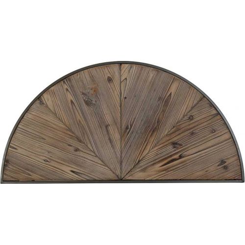 Table Basse Design Bois Et Métal Marron Style Industriel