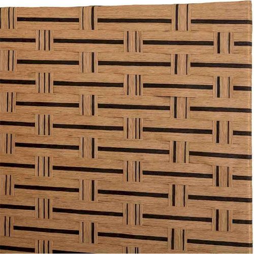 Paravent Tressé En Papier Naturel Et Café Ambiance Chaleureuse