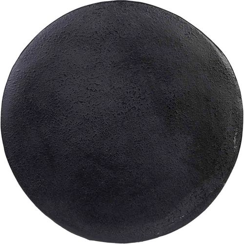 Table D'appoint Contemporaine Noire En Bois Forme Irrégulière