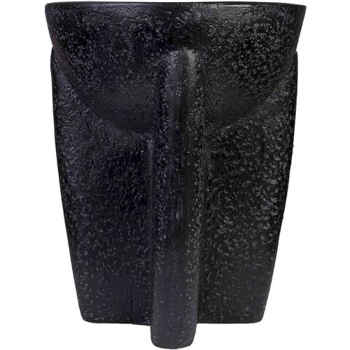 Table D'appoint Contemporaine Noire En Bois Forme Irrégulière