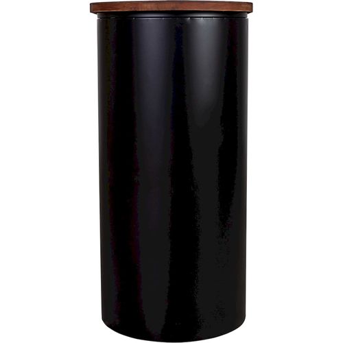 Console D'entrée Bois Noir Style Contemporain