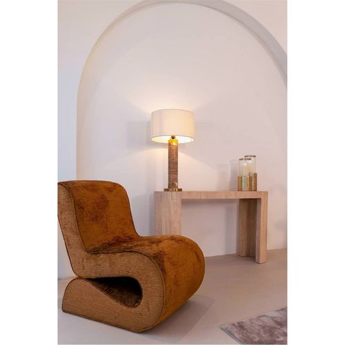 Console Murale Travertin Italien Beige Élégance Intemporelle