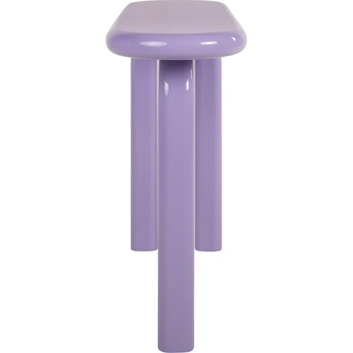 Console Murale Violette Design Moderne En Mdf