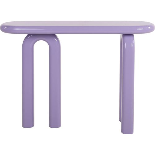 Console Murale Violette Design Moderne En Mdf