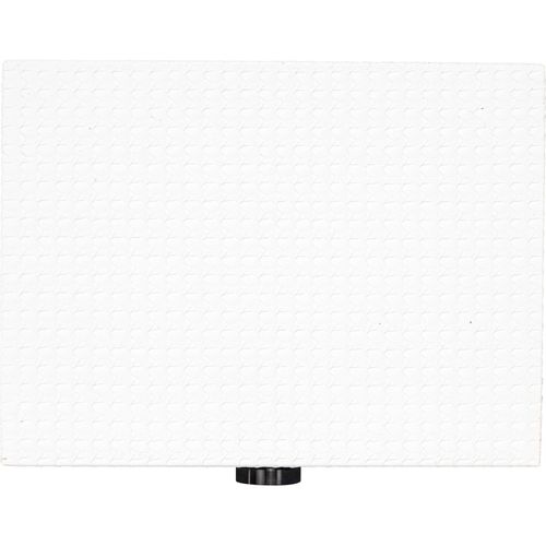 Boîte De Rangement Blanche Élégante En Cuir Pu Et Métal