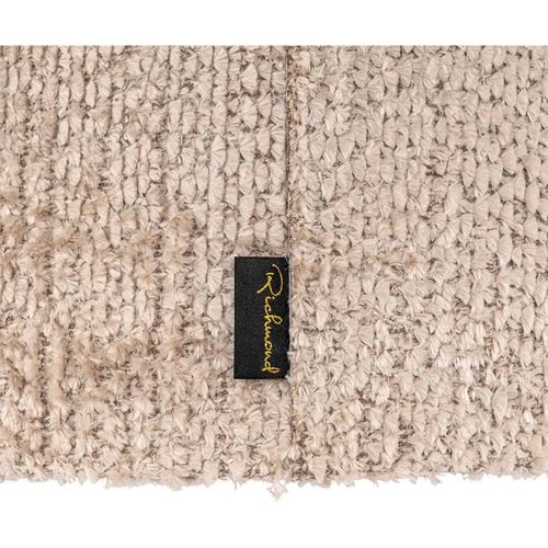 Abat Jour Élégant Beige Effet Texturé Intérieur Blanc