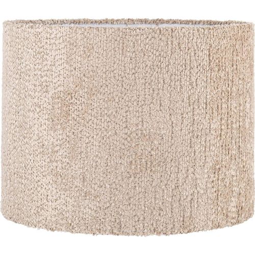 Abat Jour Tissu Beige Effet Texturé Pour Une Lumière Chaleureuse