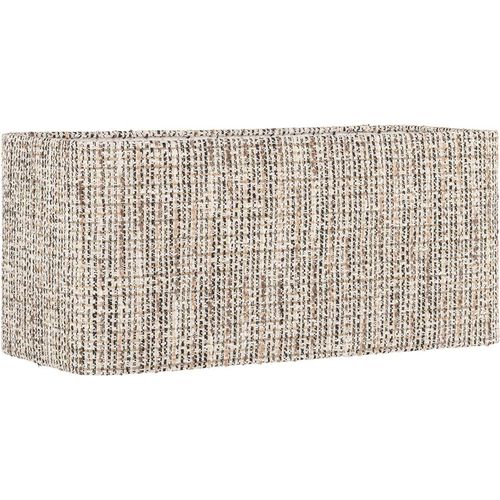 Abat Jour Rectangulaire Tissé Effet Naturel Tendance Salon