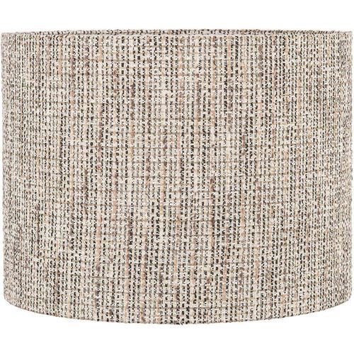 Abat Jour Cylindrique Tissé Tendance Couleur Naturelle