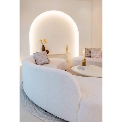 Meuble TV Design Courbes Finition Claire Et Look Organique