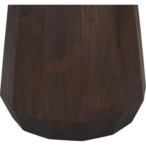 Table à Manger Ronde En Marbre Et Bois Style Contemporain