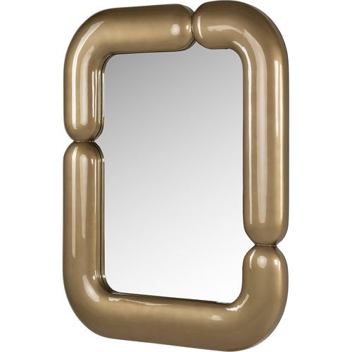Miroir Mural Doré Design Contemporain Pour Une Déco Élégante