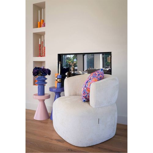 Table Dappoint Violette Design Moderne En Fer Pour Salon