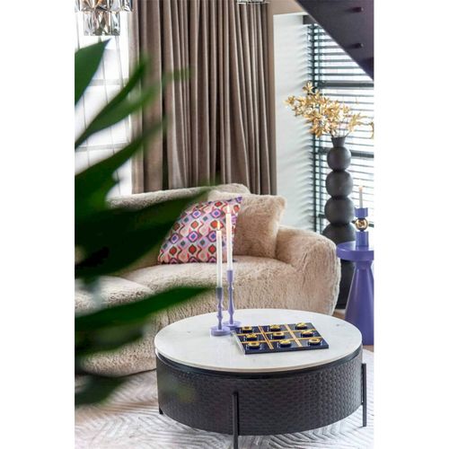 Table Dappoint Violette Design Moderne En Fer Pour Salon