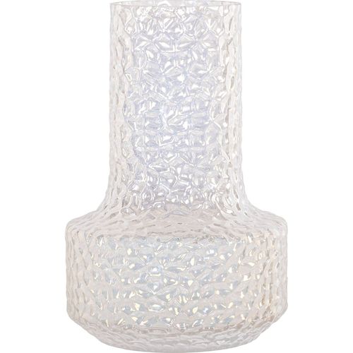 Vase En Verre Iridescent Décoratif Élégant