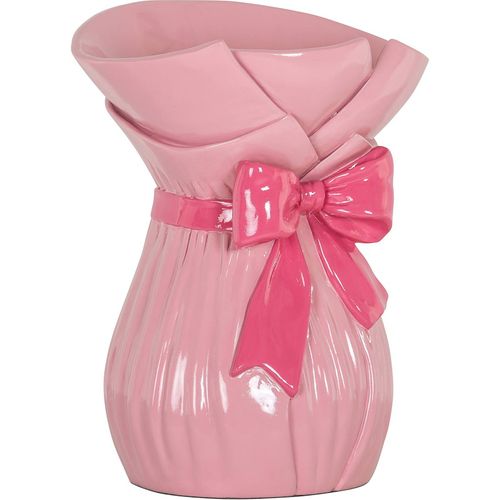 Vase Décoratif Rose En Polyresine Style Élégant Et Raffiné