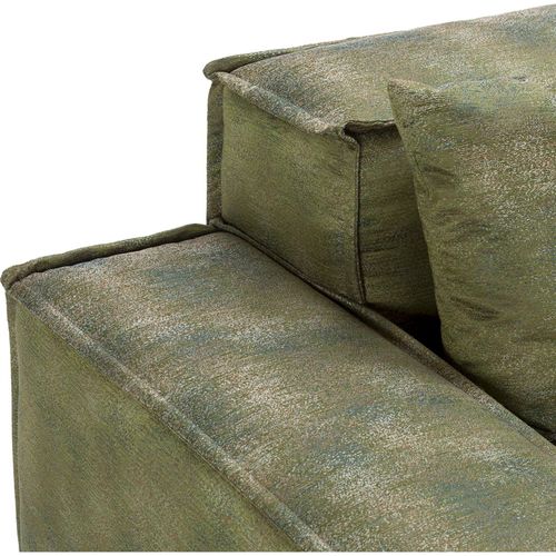 Canapé Vert Tissu Premium Confort Vip Style Contemporain