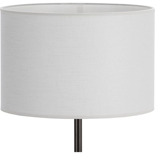 Abat-jour En Lin Blanc Cassé Finition Élégante Pour Salon Cosy