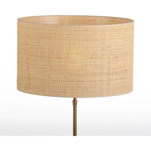 Abat-jour Crème En Fibre Naturelle Style Raffiné Et Chaleureux