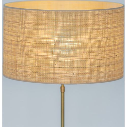 Abat-jour Crème En Fibre Naturelle Style Raffiné Et Chaleureux