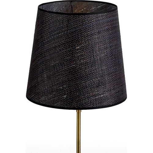 Abat-jour Noir En Fibre Naturelle Élégance Et Raffinement