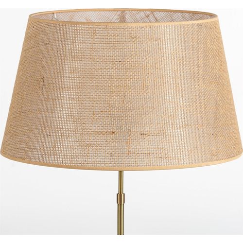 Abat-jour Crème En Sisal Naturel Ambiance Chaleureuse