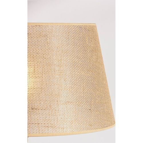 Abat-jour Crème En Sisal Naturel Ambiance Chaleureuse