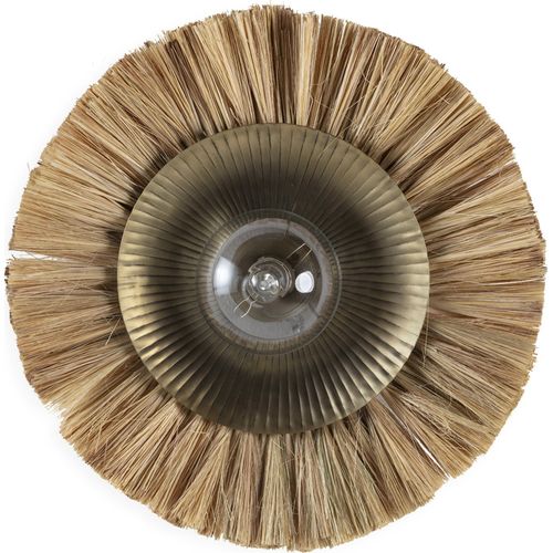 Applique Herbe De Mer Et Laiton Vieilli Esprit Naturel Raffiné