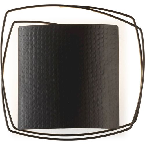 Applique Murale Design Métal Noir Mat Finition Contemporaine