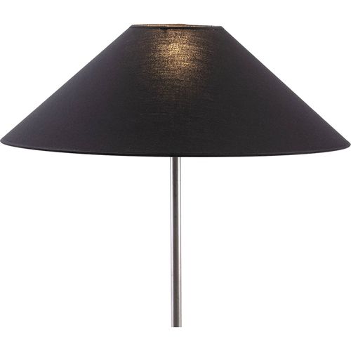 Abat Jour Coton Noir Élégant Pour Lampe De Salon Moderne