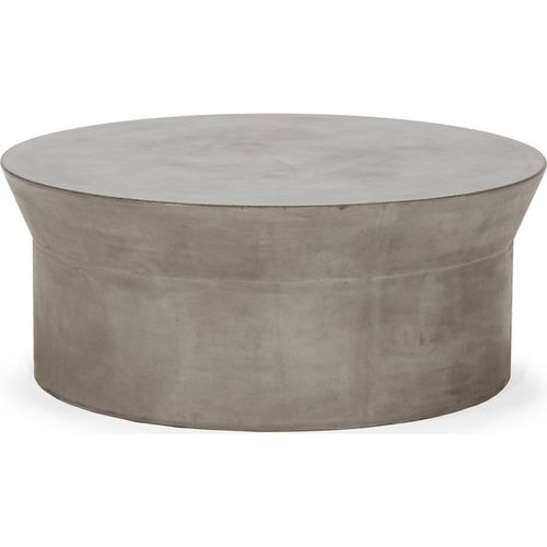 Table à Café Design Effet Ciment Naturel Esprit Contemporain